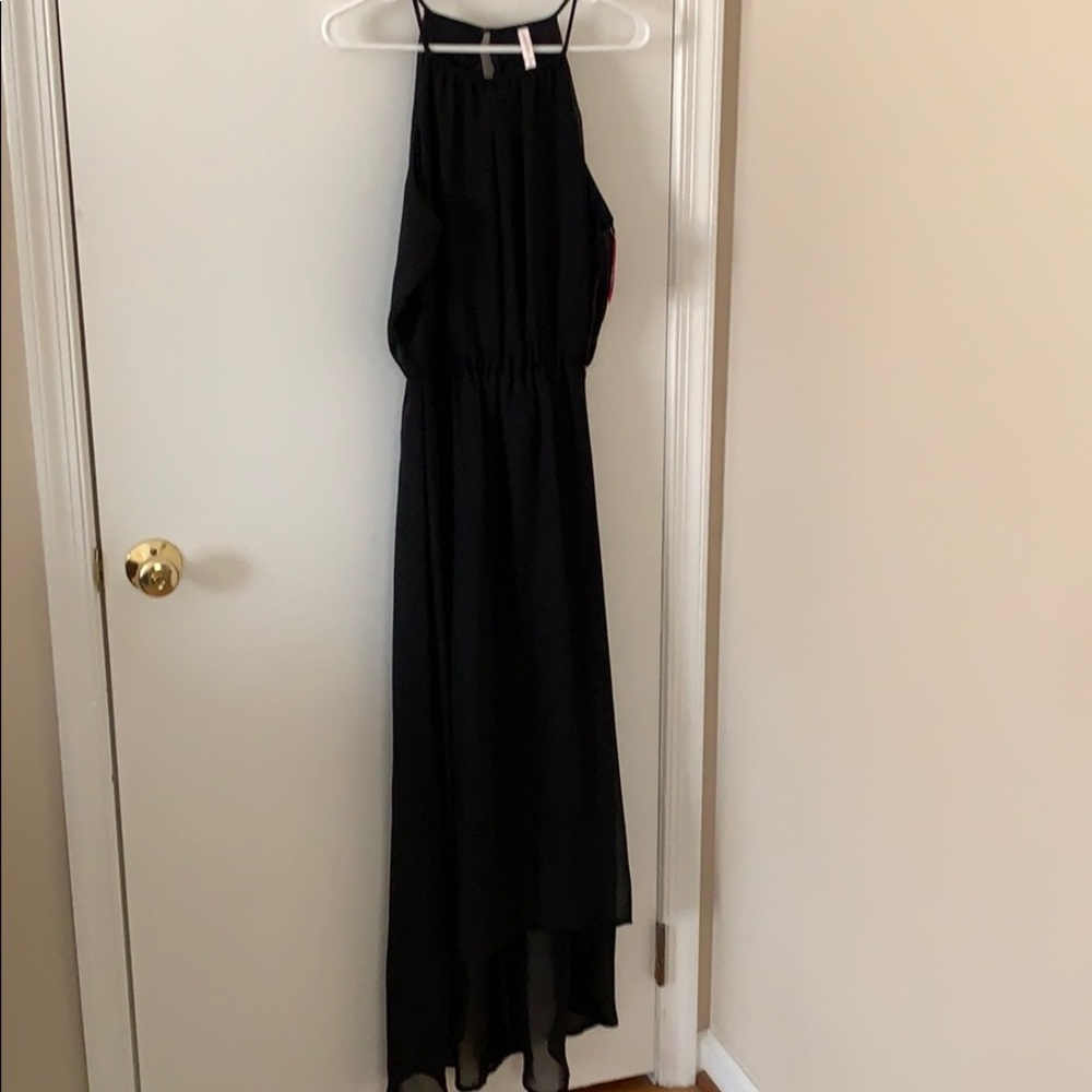 Halter style High Low Dress